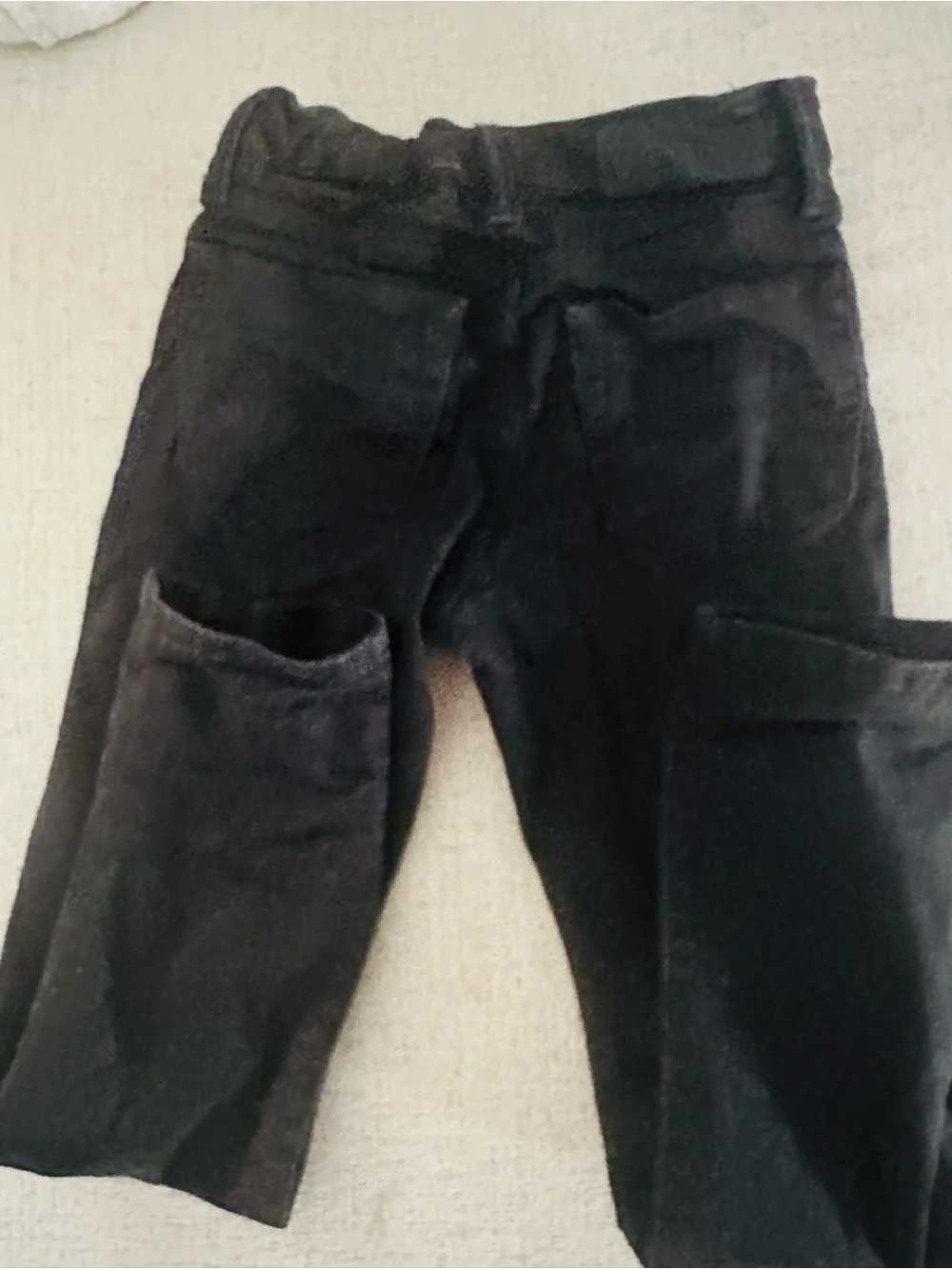 Ralph Lauren Black Corduroy Slim Pants